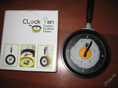 Лот: 2008161. Фото: 1. Часы настенные "прикол", в виде... Часы настенные, настольные