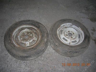 Лот: 2088263. Фото: 1. 2 колеса 175/70 R13. Шины на дисках