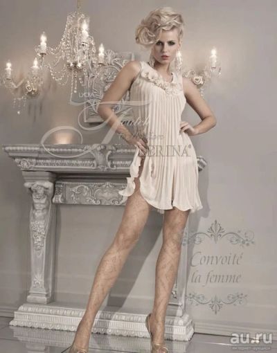 Лот: 8817643. Фото: 1. колготки ballerina meri nero/silver... Колготки, чулки