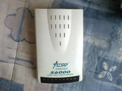 Лот: 1223365. Фото: 1. Модем ACORP :D:D. Проводные модемы