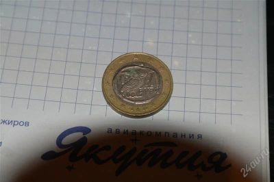 Лот: 1649629. Фото: 1. 1 евро греция 2008 г. Европа