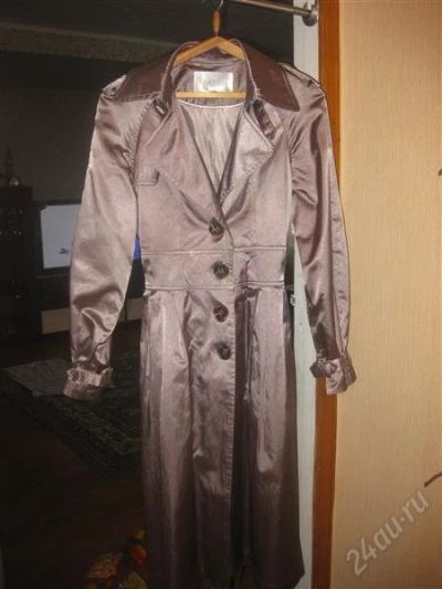 Лот: 1978968. Фото: 1. Отличный плащ Max Mara р. 44-46. Верхняя одежда