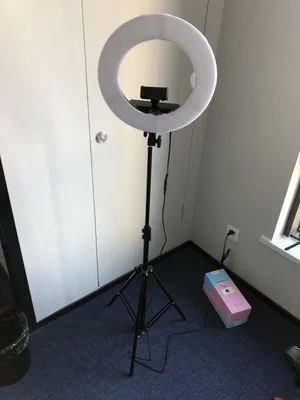 Лот: 11669392. Фото: 1. Светодиодная кольцевая LED лампа... Пульты ДУ