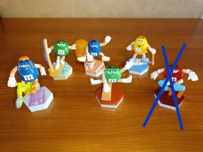 Лот: 19706060. Фото: 1. Фигурки m&m's. Игрушки