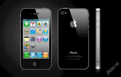 Лот: 2508392. Фото: 1. iPhone 4S 16 GB Black. Смартфоны