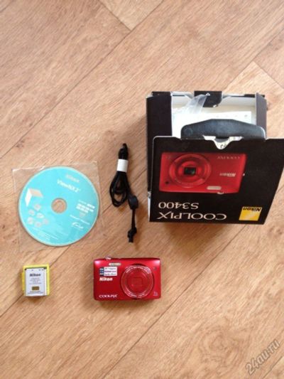 Лот: 5739711. Фото: 1. Nikon Coolpix S3400. Цифровые компактные