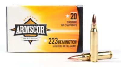 Лот: 20864174. Фото: 1. Патроны кал.223 Rem FMJ Armscor... Патроны