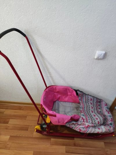 Лот: 19565496. Фото: 1. Санки. Санки, снегокаты, ледянки, аксессуары