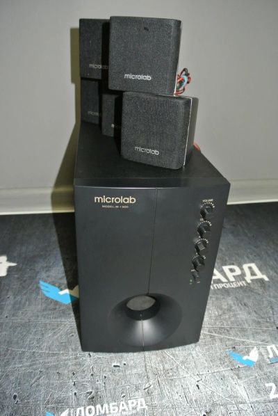 Лот: 17393760. Фото: 1. Колонки Microlab M-1300, система... Активные акустические системы