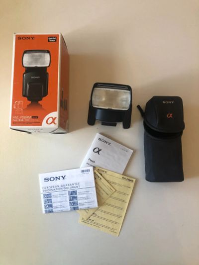 Лот: 17499065. Фото: 1. Вспышка Sony HVL-F58AM. Вспышки, осветители, рассеиватели