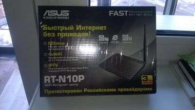 Лот: 8412519. Фото: 1. wi fi роутер Asus. Маршрутизаторы (роутеры)