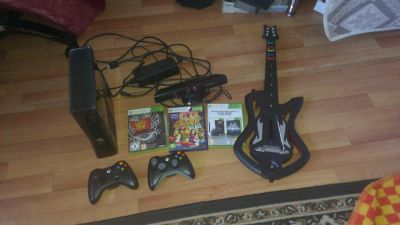 Лот: 4472157. Фото: 1. XBOX360 (250Гб) Freeboot + Kinect... Игровые приставки, консоли