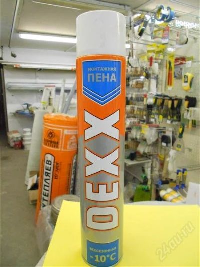 Лот: 2488983. Фото: 1. Пена монтажная бытовая DEXX до... Клеи, герметики, пена монтажная, клейкие ленты
