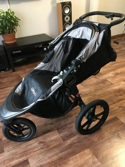 Лот: 14574853. Фото: 1. Коляска Baby jogger summit x3. Коляски