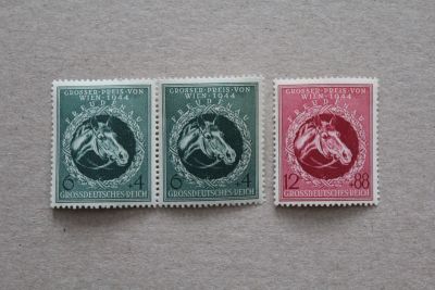 Лот: 23604413. Фото: 1. Германия 1944 года. 3 Рейх. Скачки... Марки