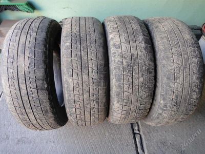 Лот: 1732113. Фото: 1. Комплект Б/У 4 покрышки BRIDGESTONE... Шины