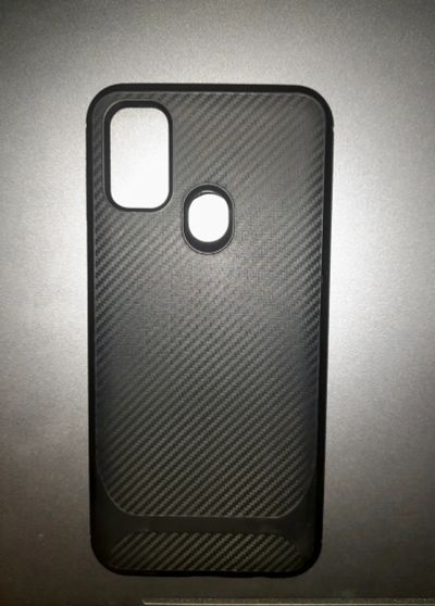 Лот: 23565411. Фото: 1. Чехол на Samsung M21, M30s чёрный. Чехлы, бамперы