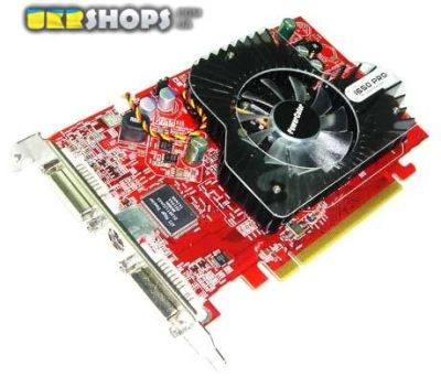 Лот: 4921469. Фото: 1. PCI-E ATI Radeon X1650 256E 256Mb... Видеокарты