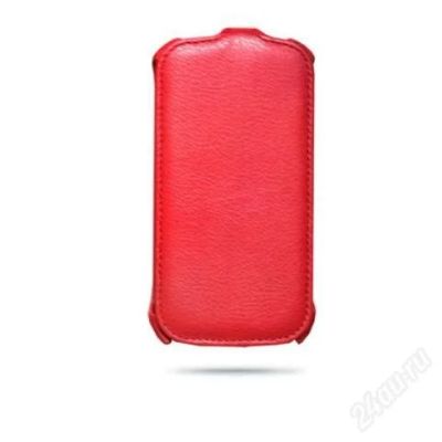 Лот: 2667172. Фото: 1. Чехол книжка Samsung i9300 красный. Чехлы, бамперы