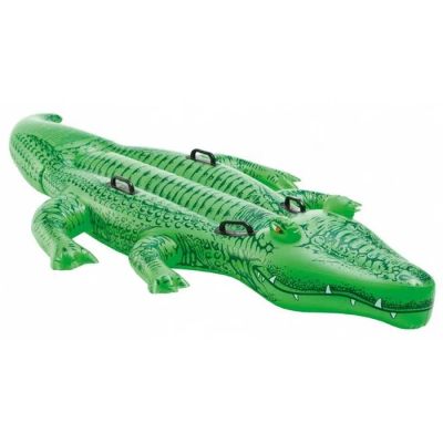 Лот: 22363891. Фото: 1. Игрушка- наездник Intex Крокодил... Другое (водный спорт)