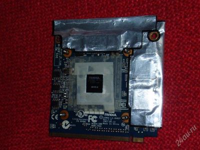 Лот: 2914759. Фото: 1. Видеокарта NVIDIA_ GeForce_ Модель9300М... Видеокарты
