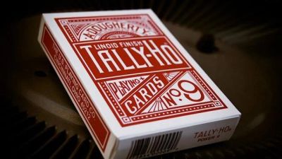 Лот: 11629588. Фото: 1. Игральные карты Tally-Ho Circle... Настольные игры, карты