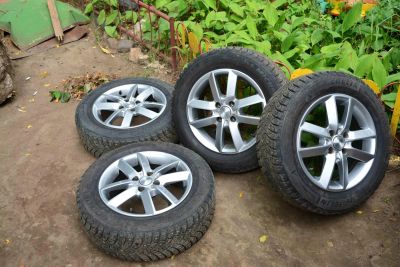 Лот: 6174295. Фото: 1. Зимние шины Мишлен (Michelin... Шины на дисках
