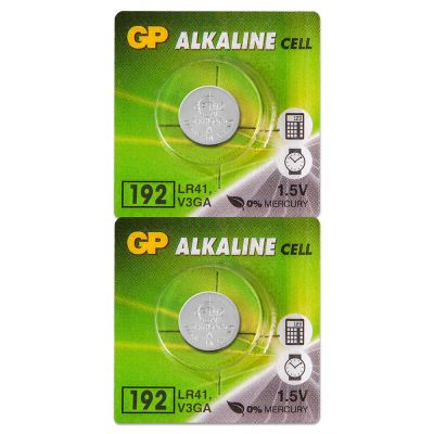 Лот: 21077322. Фото: 1. Батарейка GP G3 LR41 17221. Батарейки, аккумуляторы, элементы питания