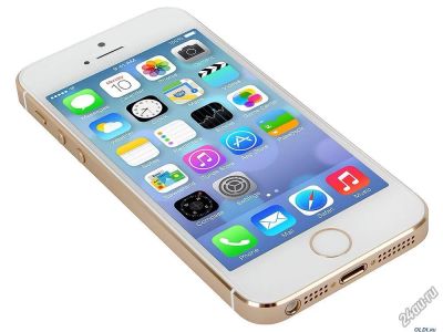 Лот: 4073688. Фото: 1. iPhone 5s 64 gb gold с рубля!. Смартфоны