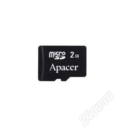 Лот: 352597. Фото: 1. Карта памяти Apacer Microsd 2gb... Карты памяти