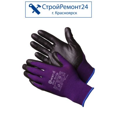 Лот: 25130469. Фото: 1. Перчатки Gward Oil Grip нейлоновые... Защитные очки, каски, перчатки