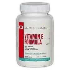 Лот: 9245924. Фото: 1. Vitamin E formula 100 капсул Universal... Спортивное питание, витамины