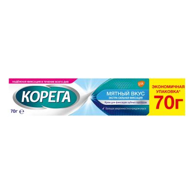 Лот: 23259393. Фото: 1. Корега крем для фиксации зубн... Лекарства