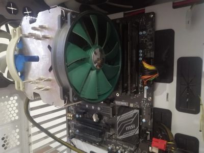 Лот: 14902149. Фото: 1. Ryzen 7 1700 + msi b350 pc mate... Комплекты запчастей