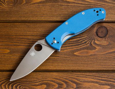 Лот: 2514430. Фото: 1. Spyderco Tenacious C122GPBL. Ножи, топоры