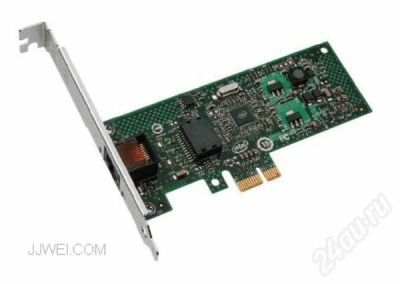 Лот: 225716. Фото: 1. Сетевая карта Intel PCIe 1x гигабит. Сетевые карты
