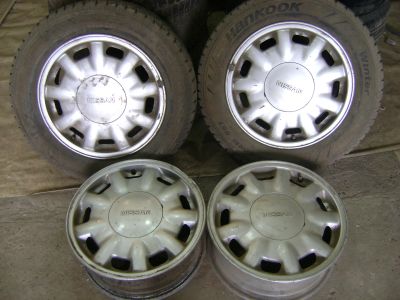 Лот: 19235248. Фото: 1. Диски "Nissan". Шины на дисках