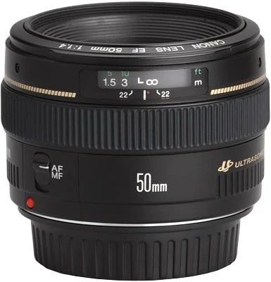 Лот: 3026774. Фото: 1. canon lens ef 50mm 1 1.4. Объективы