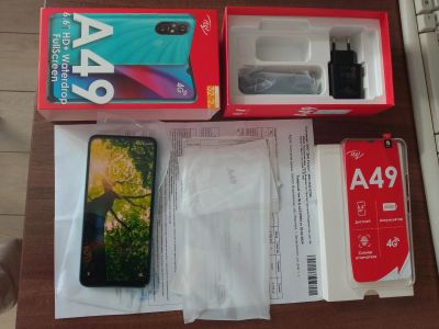 Лот: 25785565. Фото: 1. Смaртфон Itel А49 в идеальном... Смартфоны