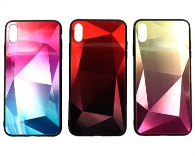 Лот: 20888277. Фото: 1. Чехол iPhone XS Max Crystal цветной... Чехлы, бамперы