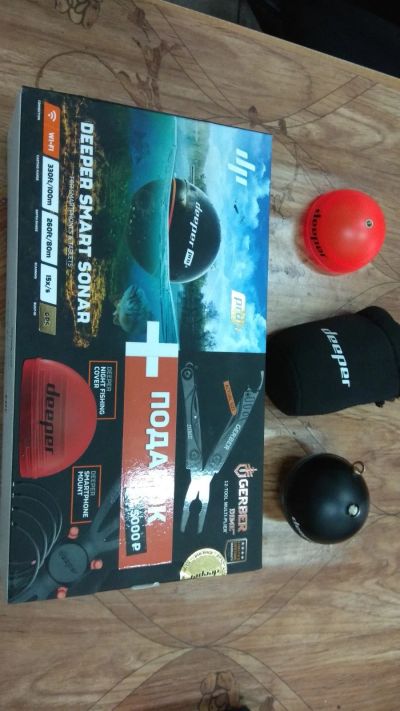 Лот: 15097041. Фото: 1. Deeper smart sonar pro+. Эхолоты