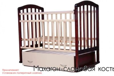 Лот: 9136731. Фото: 1. кроватка с маятником Алита 6. Детские кровати и кроватки
