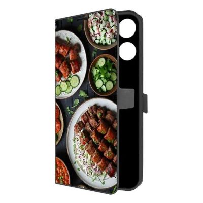 Лот: 25542846. Фото: 1. Чехол Krutoff Eco Book "Застолье... Чехлы, бамперы