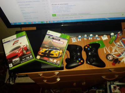 Лот: 4642204. Фото: 1. xbox 360 и 4 игры. Игровые приставки, консоли