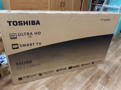 Лот: 16685181. Фото: 1. Телевизор 55 дюймов Toshiba 55U5069... Телевизоры