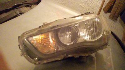 Лот: 7523291. Фото: 1. Продам передние фары от mitsubishi... Оптика и освещение
