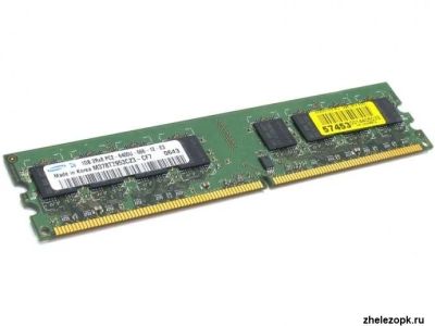 Лот: 3018069. Фото: 1. Samsung DIMM DDR2 1024Mb PC6400... Оперативная память
