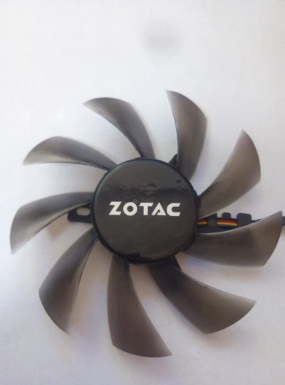 Лот: 19249330. Фото: 1. Вентилятор для видеокарты Zotac... Системы охлаждения