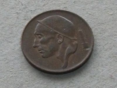 Лот: 18992922. Фото: 1. Монета 50 сантим Бельгия 1954... Европа