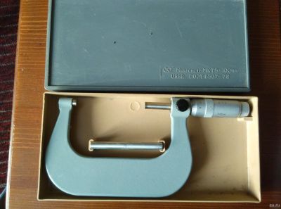 Лот: 13463037. Фото: 1. Микрометр МК 75-100. Ручной инструмент